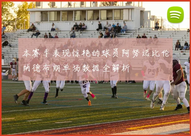 本赛季表现惊艳的球员阿努诺比伦纳德布朗单场数据全解析