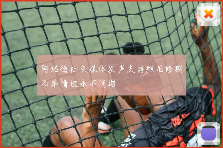 阿诺德社交媒体发声支持维尼修斯兄弟情谊永不消逝